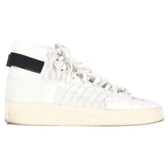 adidas Originals Adidas Nizza Parley High-Top Sneakers in Wit Polyester