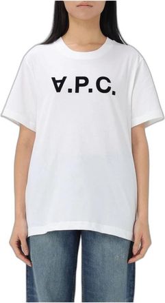 A.P.C. T-Shirts - Dames - T-shirts - Wit - XL - Tops
