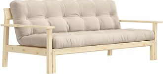 Karup Design Design - Unwind Schlafsofa, Kiefer natur / beige (747)