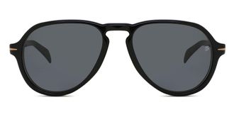 David Beckham DB 7079/S 807/IR Mens Sunglasses Black Size 55