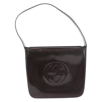 Gucci Pre-owned Vintage Schoudertas - Dames - Pre-owned - Bruin - Maat: ONE Size Leer