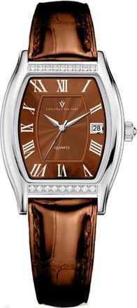 Christian Van Sant Gemma Quartz Brown Dial Ladies Watch CV2444