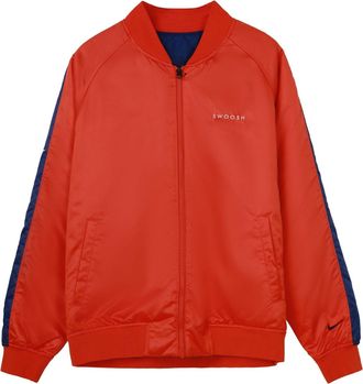 Nike Swoosh Bmber Reversible Jacket Men Orange CJ4876-891