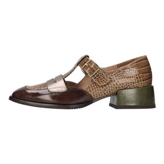 Chie Mihara Mocassini in Pelle Effetto Coccodrillo - - Shoes - Donna - Multicolore - 37 EU