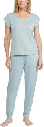 Badgley Mischka Two-Piece Lounge Set In Green