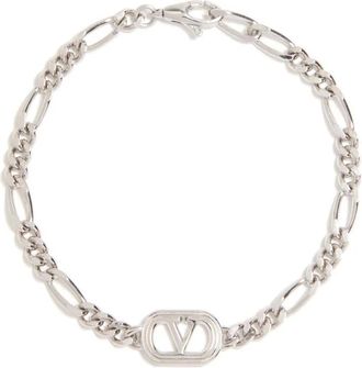 Valentino Garavani Bracciale Ovalette - Argento