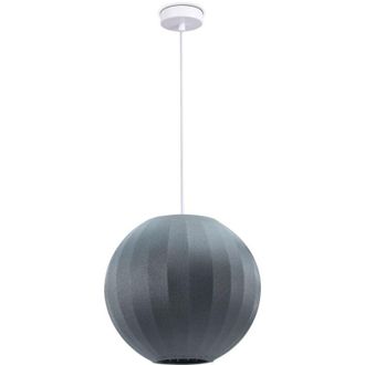 Paco Home Paco Home - L&aacute;mpara Colgante Luminaria De Suspensi&oacute;n Sal&oacute;n Dormitorio Comedor Moderna Nylon E27 Gris, L&aacute;mpara Colgante - Tipo 3