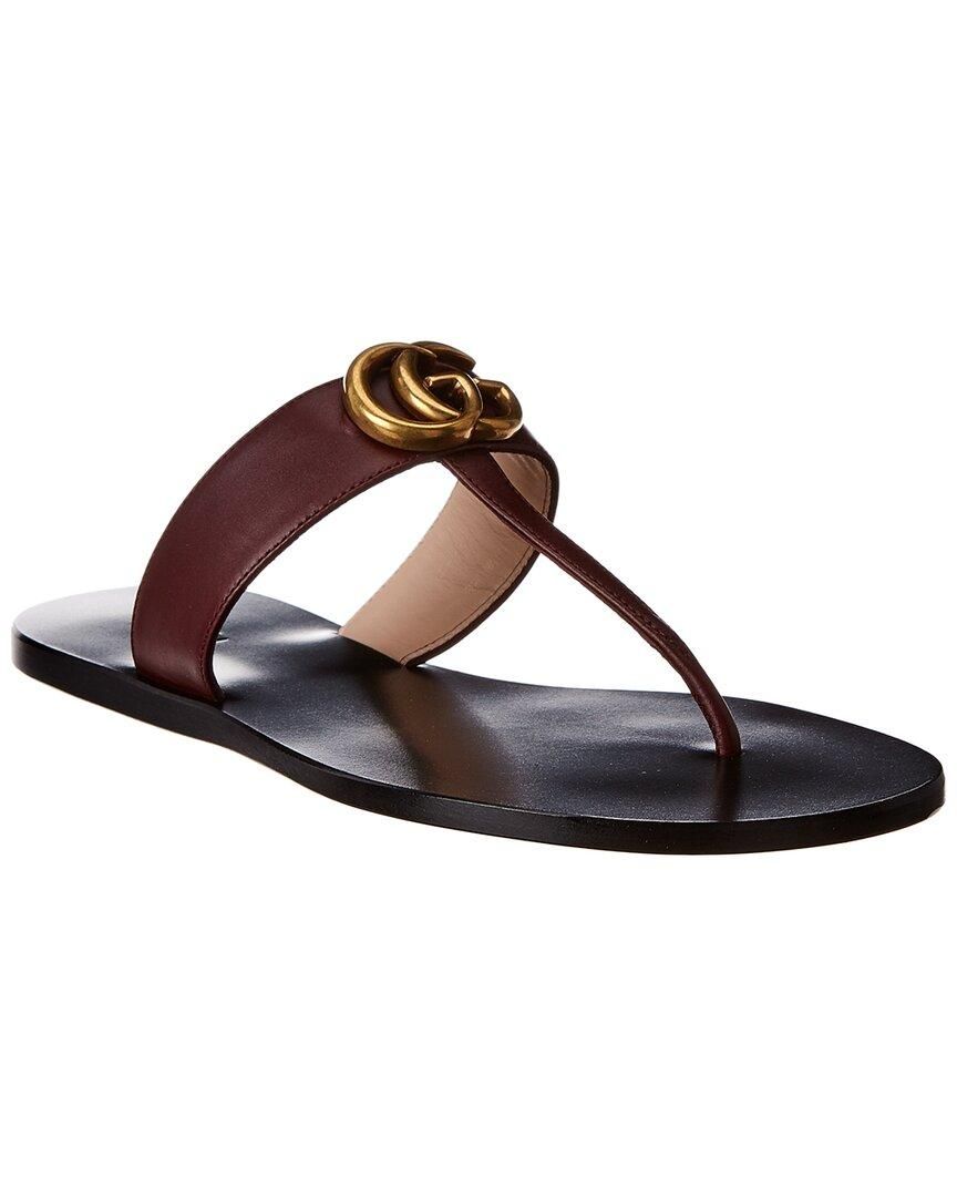 Brown gucci sandals deals