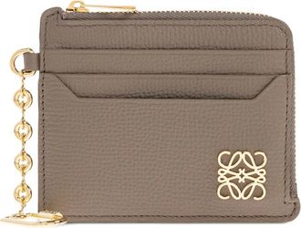 Loewe Portacarte con applicazione - Marrone