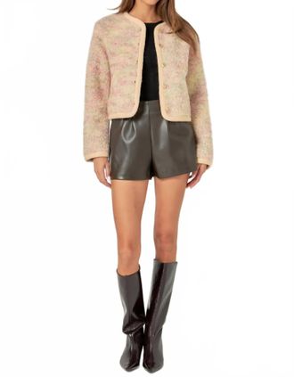 English Factory Womens Dala Colorful Jacket In Multi