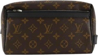 Louis Vuitton Pre-owned Trousse Toilette Monogram Macassar Pouch - Heren - Vintage Accessoires - Bruin - ONE Size - Vintage