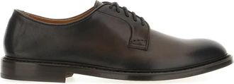 Doucal's Derby Veterschoenen - Heren - Nette schoenen - Bruin - 42 1/2 EU - Leer - Schoenen