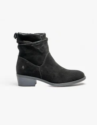 Hush Puppies Womens Hush Puppies IRIS Womens Ankle Boots Black - Size: 3