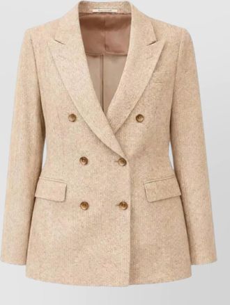 Tagliatore double breasted paris jacket structured shoulders