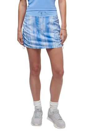 Travis Mathew Dune Grass Sport Skort in Cornflower Blue Multi at Nordstrom, Size X-Small