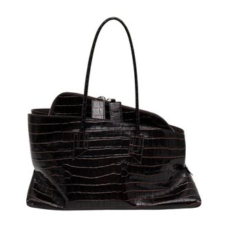 The Attico Tassen, Dames, Bruin, ONE Size, Tote Bags