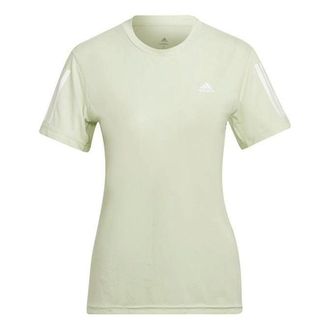 adidas (WMNS) adidas Own the Run T-Shirt Asia Sizing Green HC1747