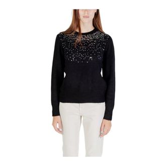 Jacqueline de Yong Sparkling Long Sleeve Knit Jumper