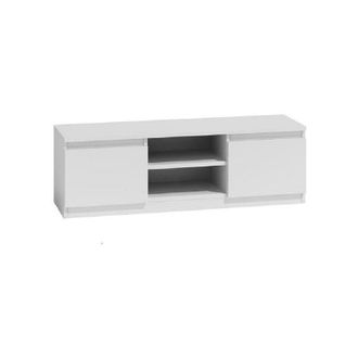 Hucoco Hucoco - Tivoli - Mueble De Televisi&oacute;n Bajo Moderno - 40x120x36 - 2 Cajones + 2 Puertas - Almacenamiento Moderno Para Equipos De Tv/audio/video