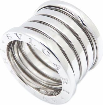 Bulgari White Gold (18K) Band Ring (Pre-Owned)