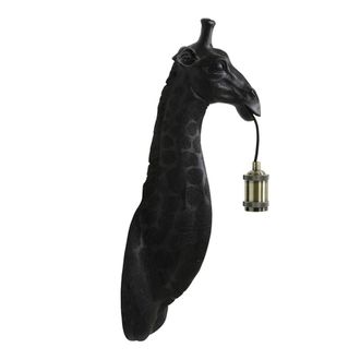 Light & Living Aplique De Pared - Giraffe - Negro - Pl&aacute;stico - - Light&living