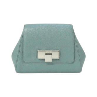 Bottega Veneta Pre-owned Belt Bags, female, Blue, Size: ONE SIZE Pre-owned Leather Waist Bag