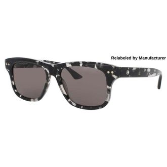 Montblanc Smoke Square Mens Sunglasses MB0319S 003 55