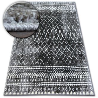 RugsX Rugsx - Alfombra Shadow 9890 Color Caqui/negro Black 120x170 Cm