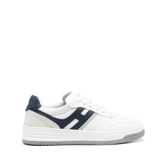 Hogan H630 Sneakers - Heren - Sneakers - Wit - 44 1/2 EU - Leer - Schoenen