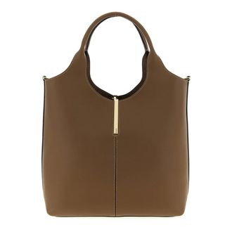 Tod's Tassen, Dames, Bruin, ONE Size, Leer, Kleine EBR Handtas