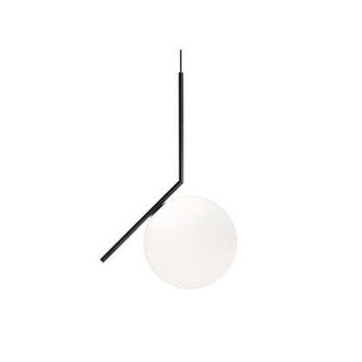 FLOS Pendant IC - Black - Varnished steel - Designer Michael Anastassiades