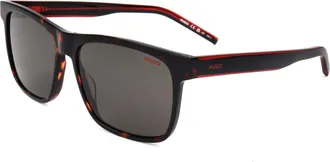 HUGO BOSS Mens 56 mm Havana Red Sunglasses HG1242-S-O63-56