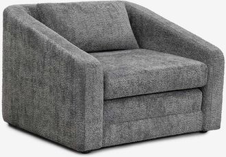 Sklum Sklum - Poltrona letto in tessuto boucl&eacute; Dalila