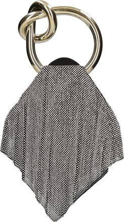 Benedetta Bruzziches Little Casper Clutch - Dames - Handtassen - Grijs - ONE Size - Satijn - Tassen