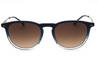 HUGO BOSS BOSS1639S Round-Frame Sunglasses - Blue
