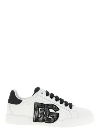 Dolce & Gabbana Womens Portofino Light Strobel Sneakers