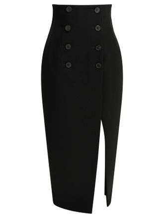 Khaite Kaki Luiza lange rok