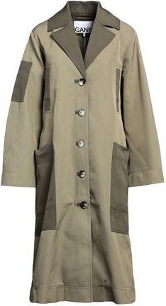 Ganni COATS & JACKETS - Overcoats & Trench Coats on YOOX.COM