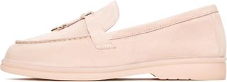 Cesare Gaspari Winter Loafers Aemilia - Beige - Dames - Loafers - Beige - 40 EU - Wol - Schoenen