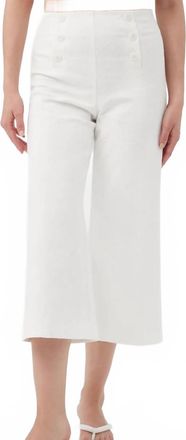 Trina Turk Saltie 2 Pant In White
