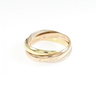 Cartier Yellow Gold (18K) Pink Gold (18K) White Gold (18K) Band Ring (Pre-Owned)