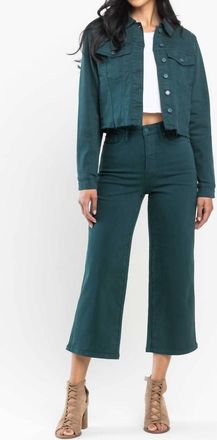 Judy Blue High Waist Tummy Control Garment Jeans In Green