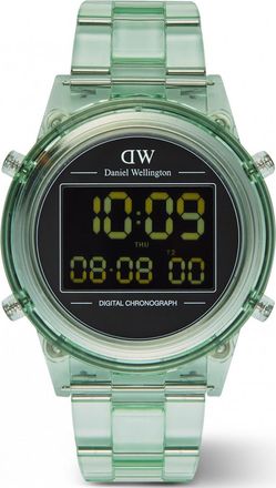Daniel Wellington Womens DW00100769 Retro Digital Watch - Green - One Size