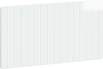 vidaXL Cabecero Montada En La Pared Zwolle Blanco Brillante Vidaxl