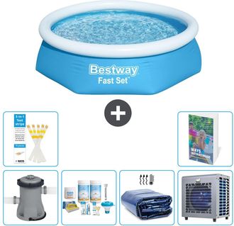 Bestway Piscina Bestway Fast Set Redonda - 244x61 Cm - 7-piezas S302