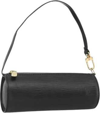 Louis Vuitton Pre-owned Mini Bags, female, Black, Size: ONE SIZE Pre-owned Epi Leather Pouch