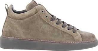 Giorgio Taupe Herenschoenen 58196 - Heren - Sneakers - Groen - 44 EU - Schoenen