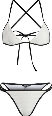 Balmain Mujer, Trajes de ba&ntilde;o, Blanco, Talla: 2XS