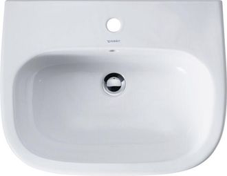 Duravit Duravit - Lavabo D-code, Con Agujero Para Grifo, Con Rebosadero