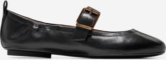 Cole Haan Womens Graclyn Mary Jane Ballet Flats - Black Size 6.5